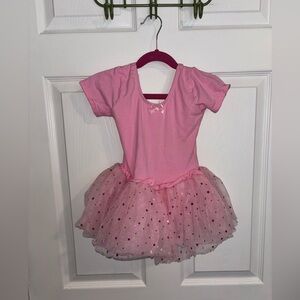 Amazon Pink Dance Costume with Sparkly Tutu